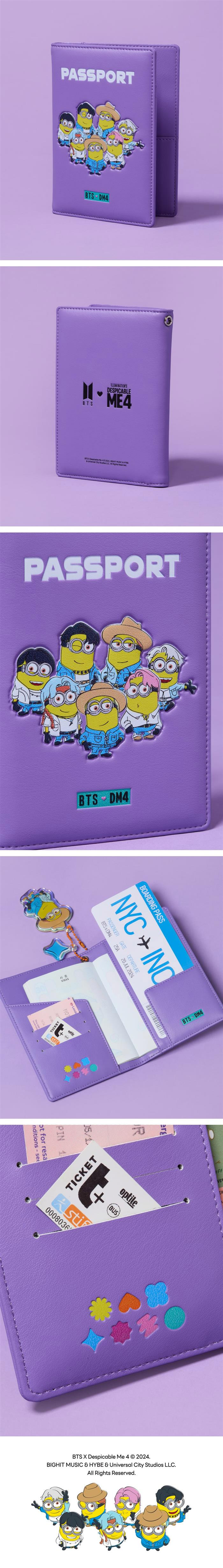 BTS x DM4 Goods - Passport Case kpoptown.com